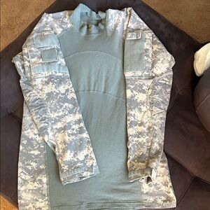Camouflage Long Sleeve Tactical Shirt